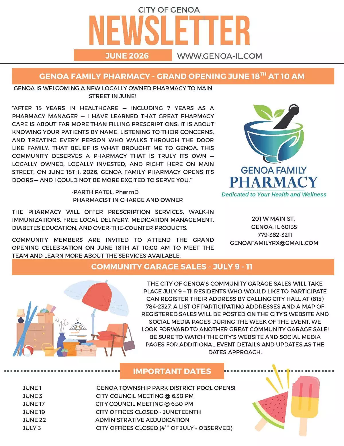 June 2026 Newsletter