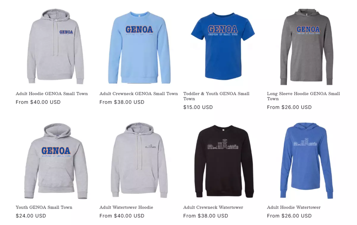 examples of tshirts found on Kaner & Co's website
